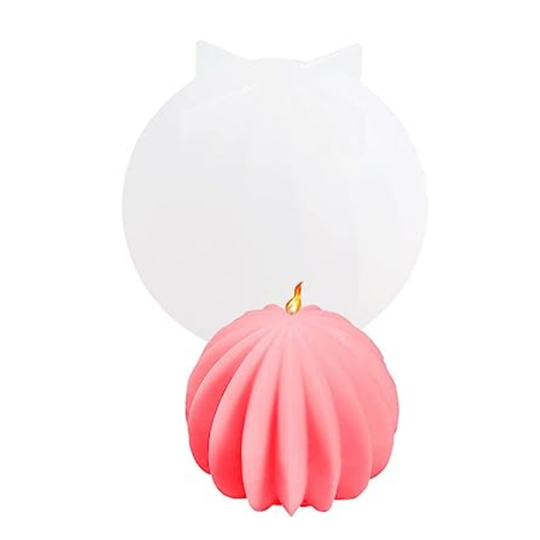 Craftto Kaktüs ve Armut Form Silikon Mum Kalıbı 2'li Set