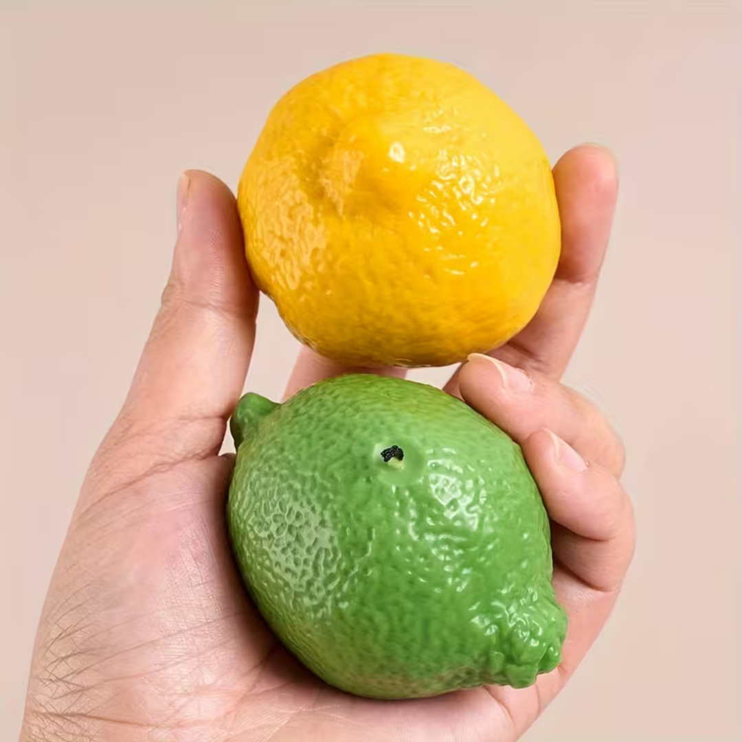 Craftto Dekoratif Limon Silikon Mum Kalıbı