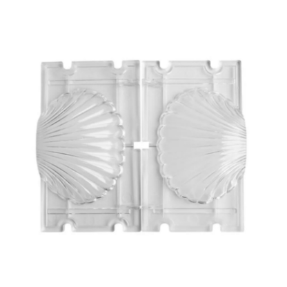 Craftto Deniz Kabuğu Akrilik Plastik Mum Kalıbı