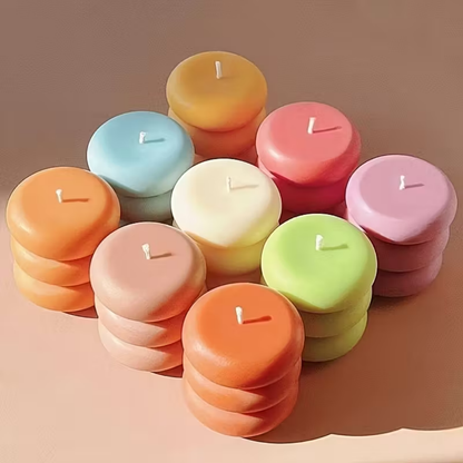 Craftto Boğumlu Blok Silikon Mum Kalıbı 3'lü Set