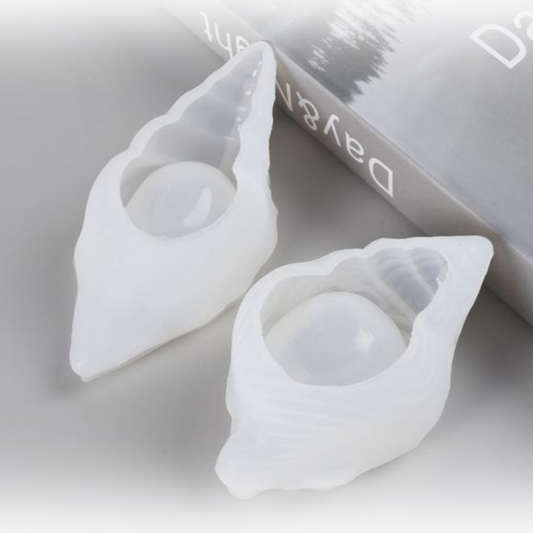 Craftto Deniz Kabuğu Silikon Kalıbı 2'li Set