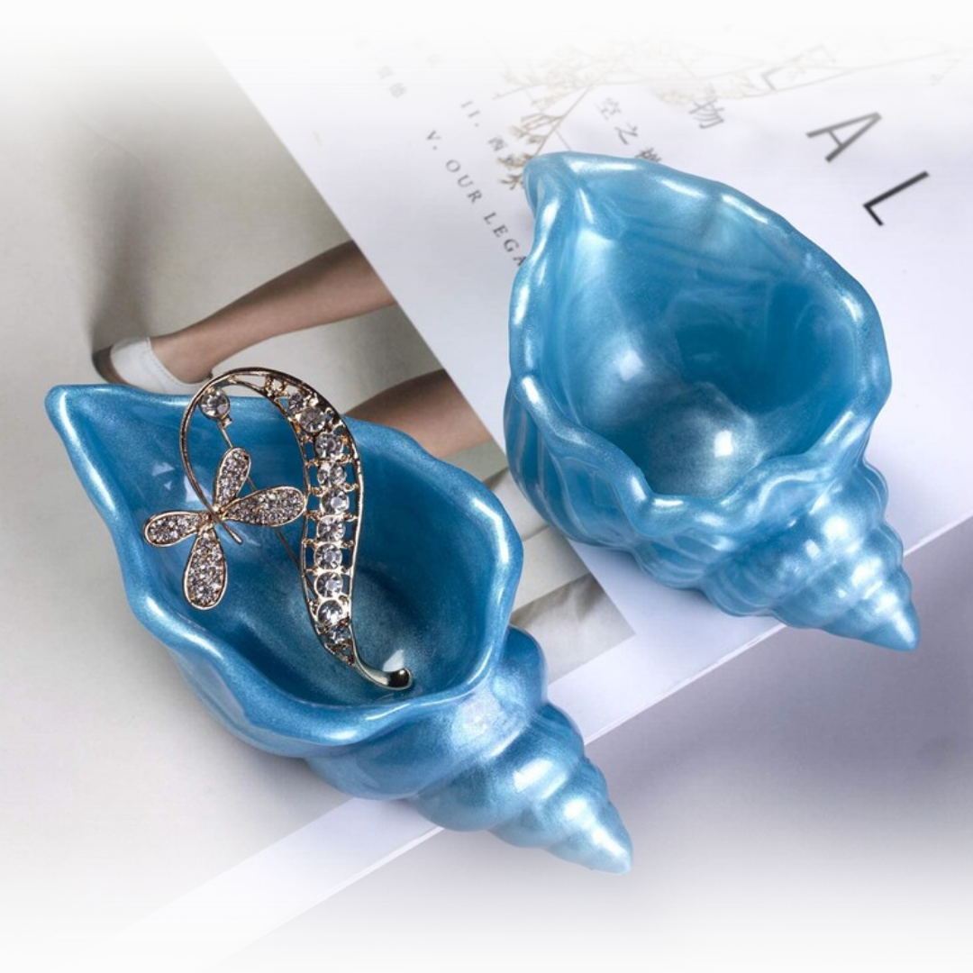 Craftto Deniz Kabuğu Silikon Kalıbı 2'li Set