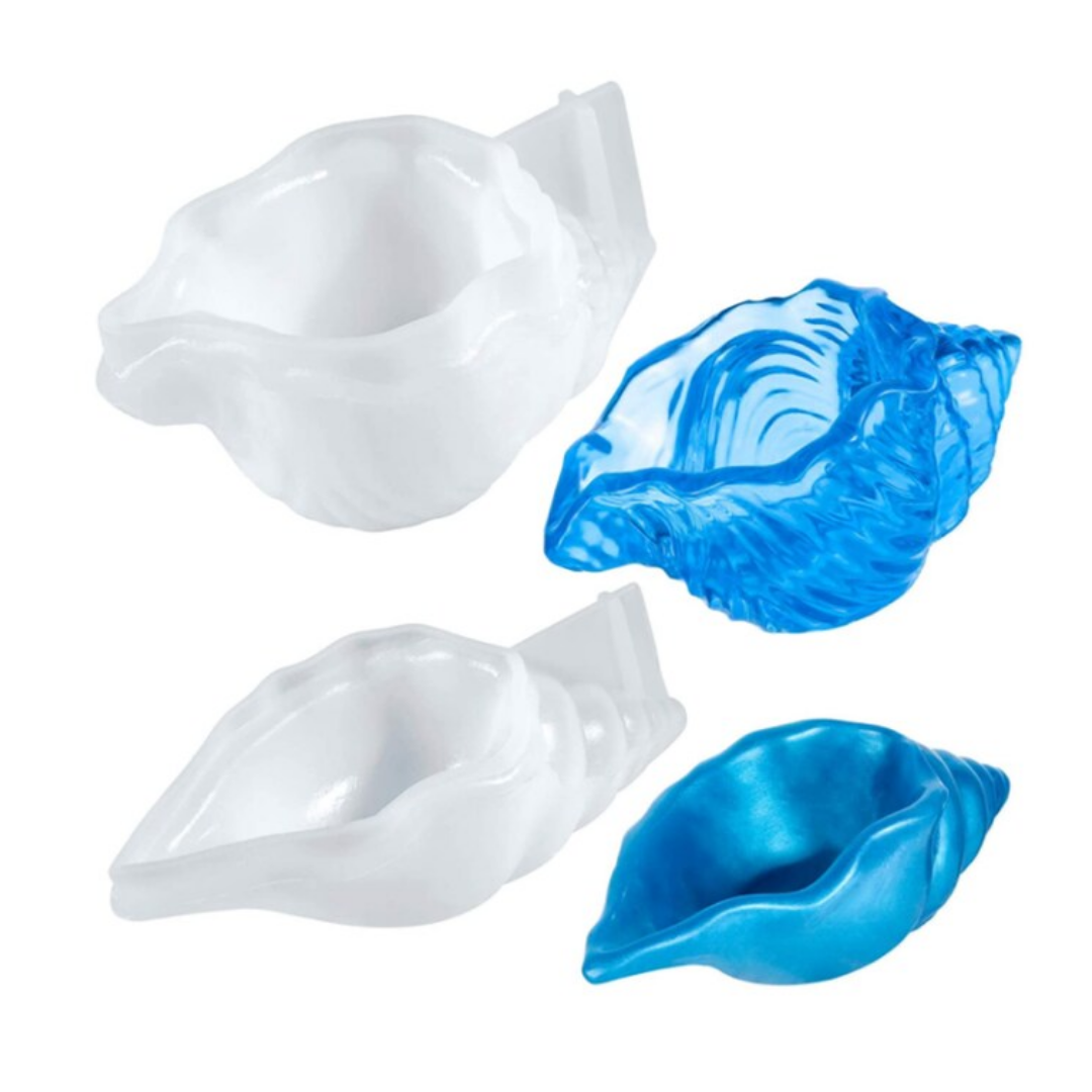 Craftto Deniz Kabuğu Silikon Kalıbı 2'li Set