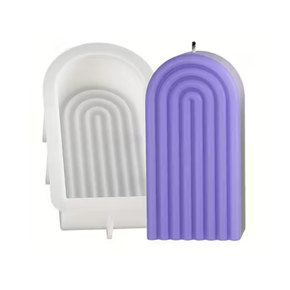 Craftto Gökkuşağı Blok Silikon Mum Kalıbı