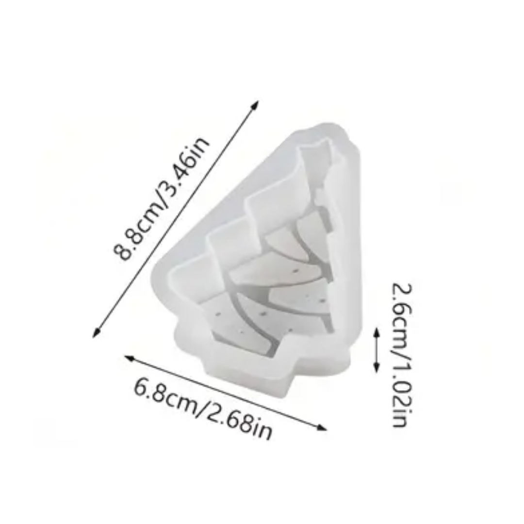 Craftto Yılbaşı Ağacı Christmas Silikon Mum Kalıbı