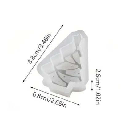 Craftto Yılbaşı Ağacı Christmas Silikon Mum Kalıbı