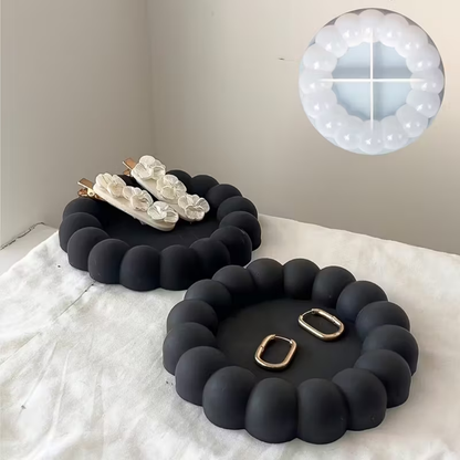 Craftto İnci Maxi Dekoratif Tabak Silikon Kalıbı