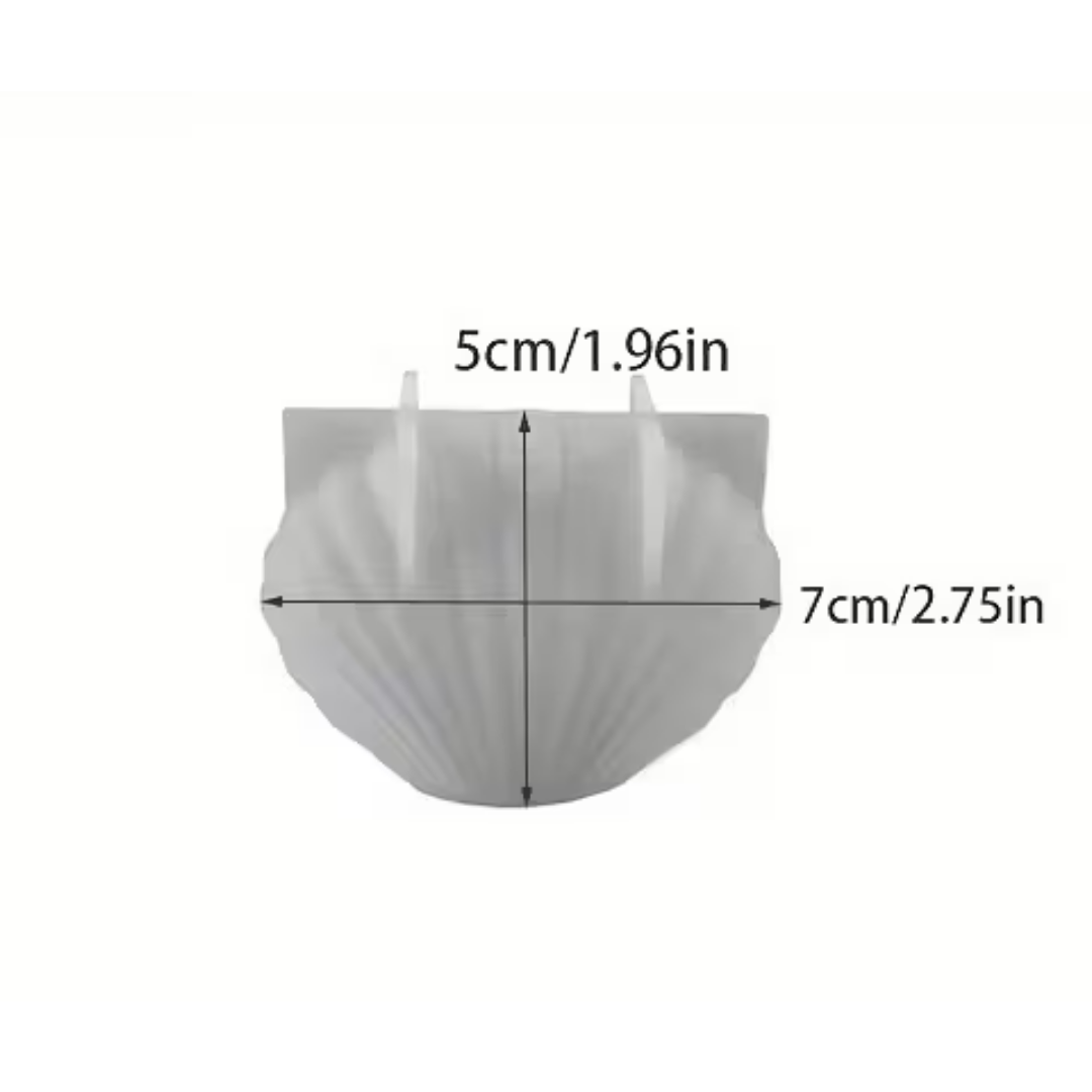 Craftto Deniz Kabuğu Silikon Mum Kalıbı