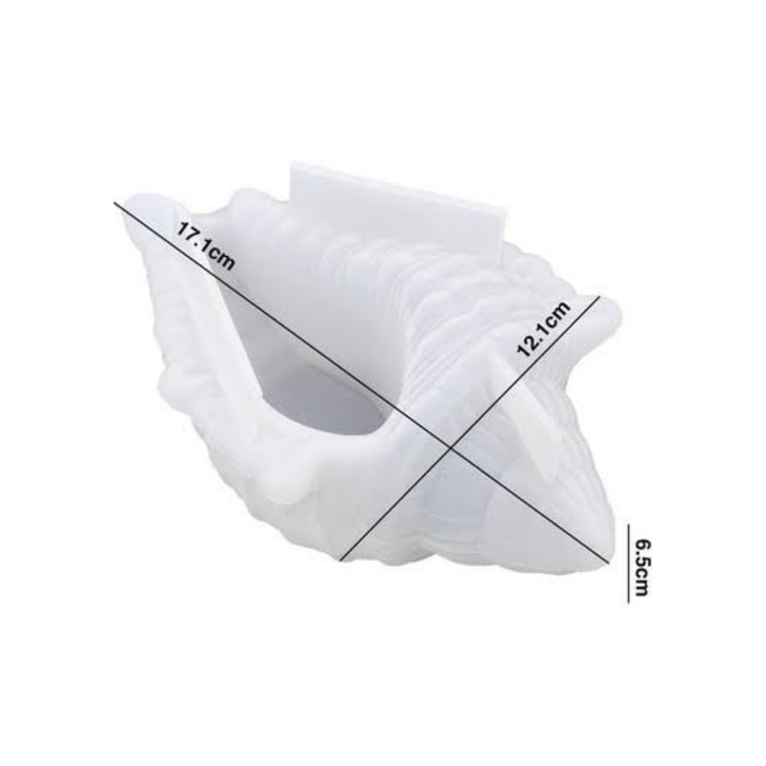 Craftto Taraklı Deniz Kabuğu Silikon Kalıp