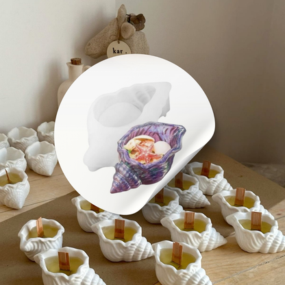 Craftto Deniz Kabuğu Silikon Kalıp