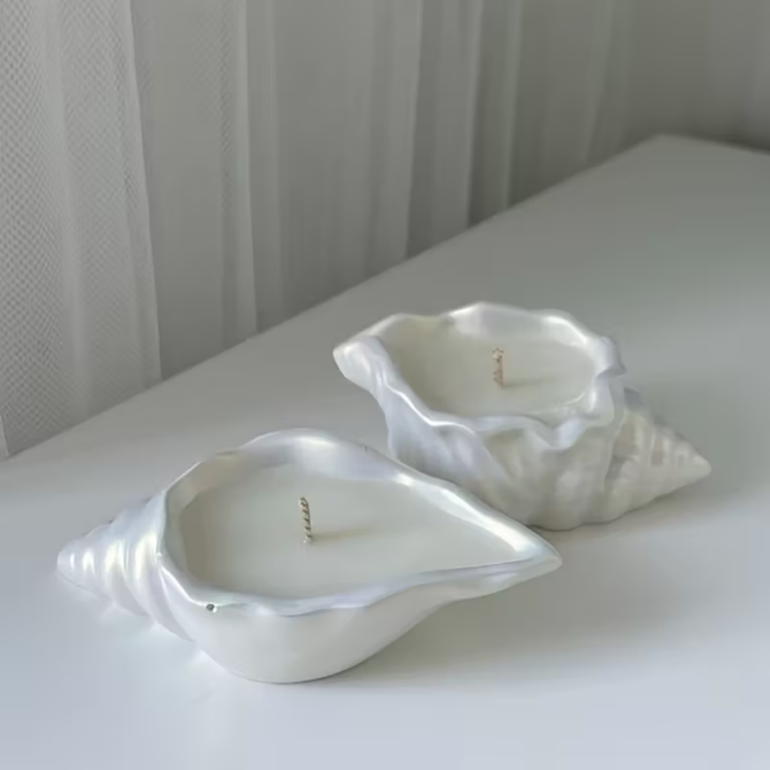 Craftto Deniz Kabuğu Silikon Kalıpları 2'li Set