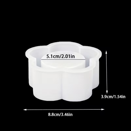 Craftto Daisy Papatya Şamdan Tealight Mumluk Kalıbı