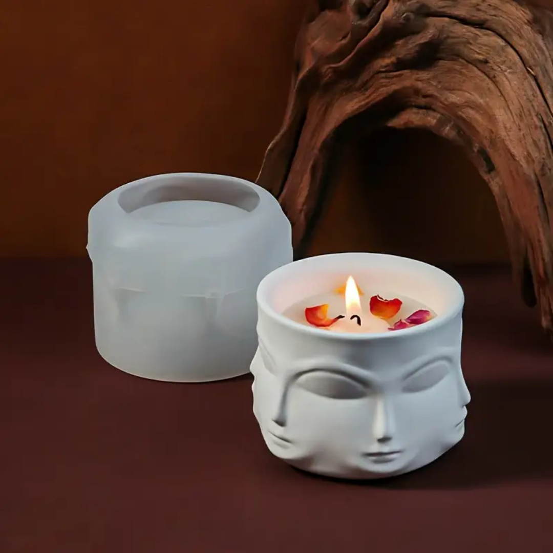 Craftto Yüzler Silikon Saksı Kalıbı