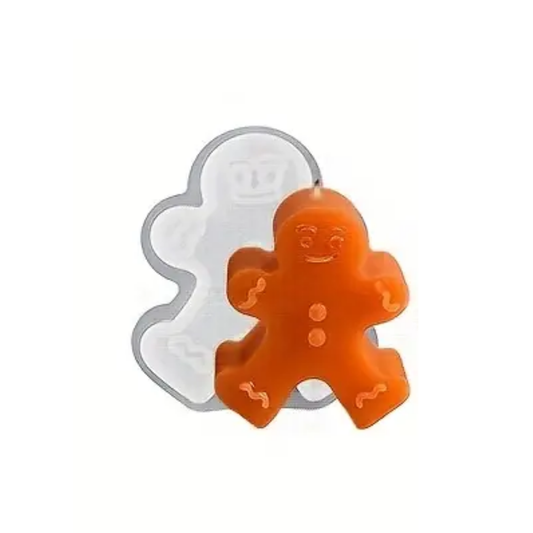 Craftto Gingerbread Kurabiye Adam Zencefil Yılbaşı Christmas Silikon Mum Kalıbı
