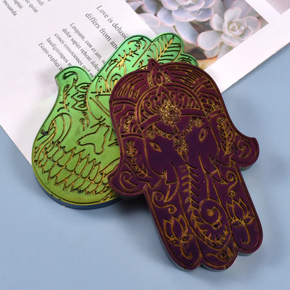 Craftto Havva'nın Eli Silikon Kalıbı 2'li Set - Bereket Eli Silikon Kalıp