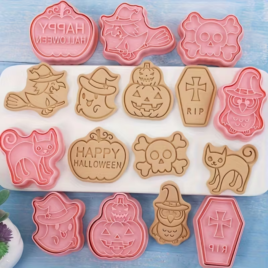 Craftto Halloween Cadılar Bayramı Kurabiye Kalıpları Seti 8 Parça