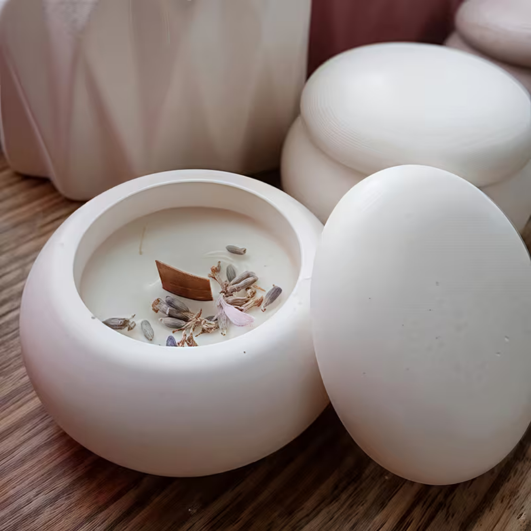 Craftto Dekoratif  Kapaklı Kutu Silikon Kalıbı