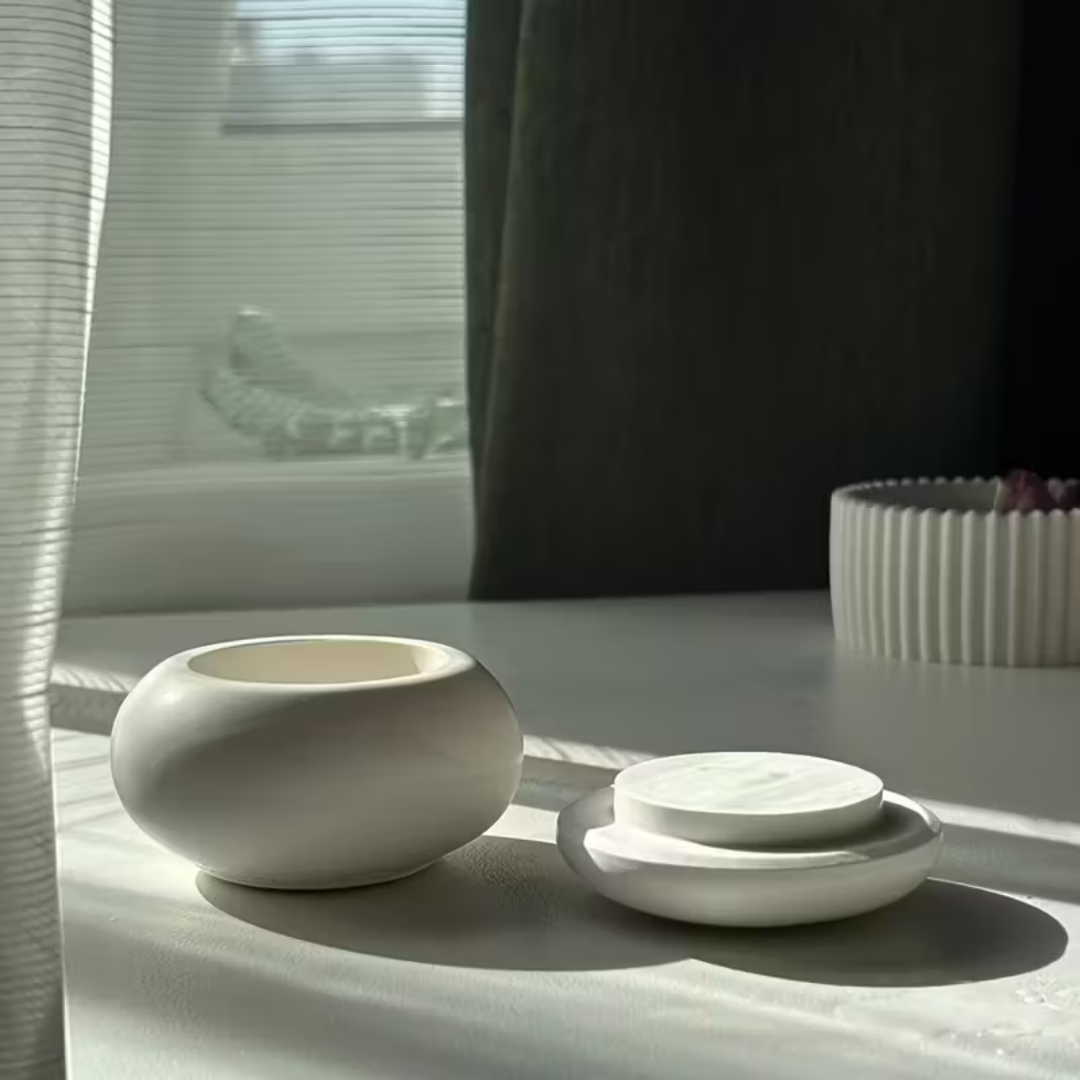 Craftto Dekoratif  Kapaklı Kutu Silikon Kalıbı