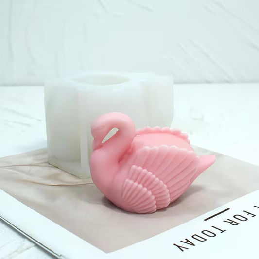 Craftto Dekoratif Kuğu Silikon Mum Kalıbı