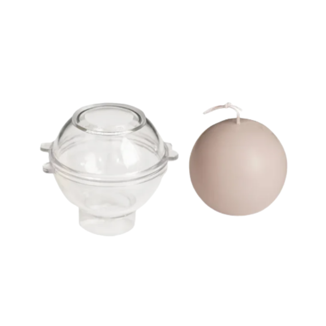 Craftto Küre Akrilik Plastik Mum Kalıbı