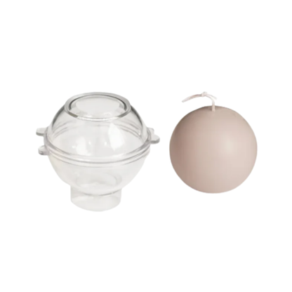 Craftto Küre Akrilik Plastik Mum Kalıbı