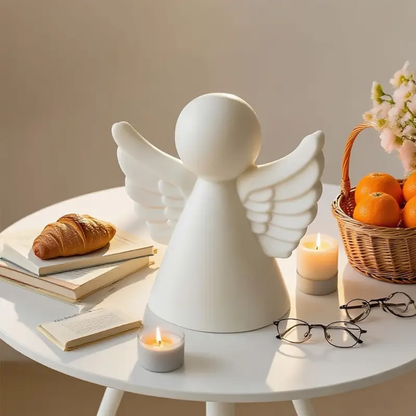 Craftto Yılbaşı Perisi Kanatlı Melek Silikon Mum Kalıbı