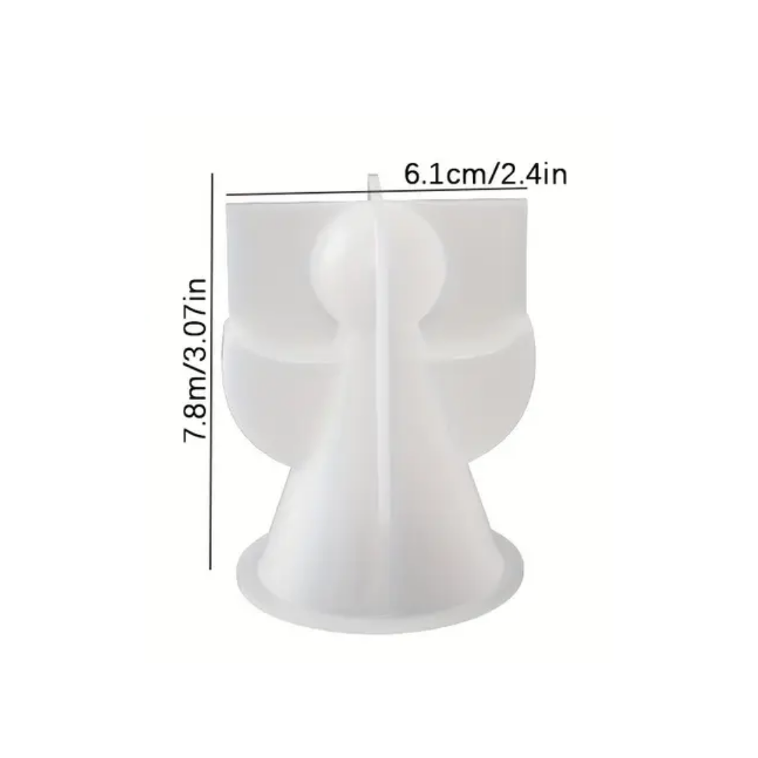 Craftto Yılbaşı Perisi Melek Silikon Mum Kalıbı