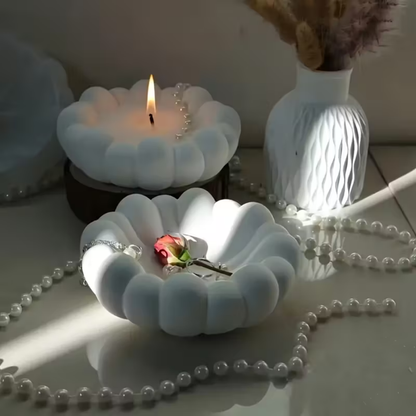 Craftto Modern Minimalist Stil Dekoratif Kase Silikon Kalıbı