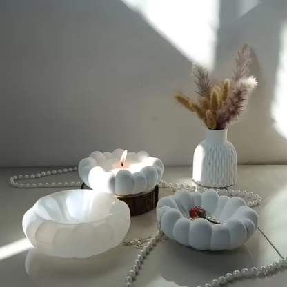Craftto Modern Minimalist Stil Dekoratif Kase Silikon Kalıbı