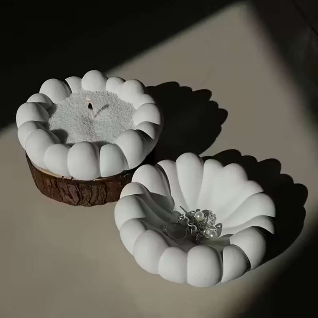 Craftto Modern Minimalist Stil Dekoratif Kase Silikon Kalıbı