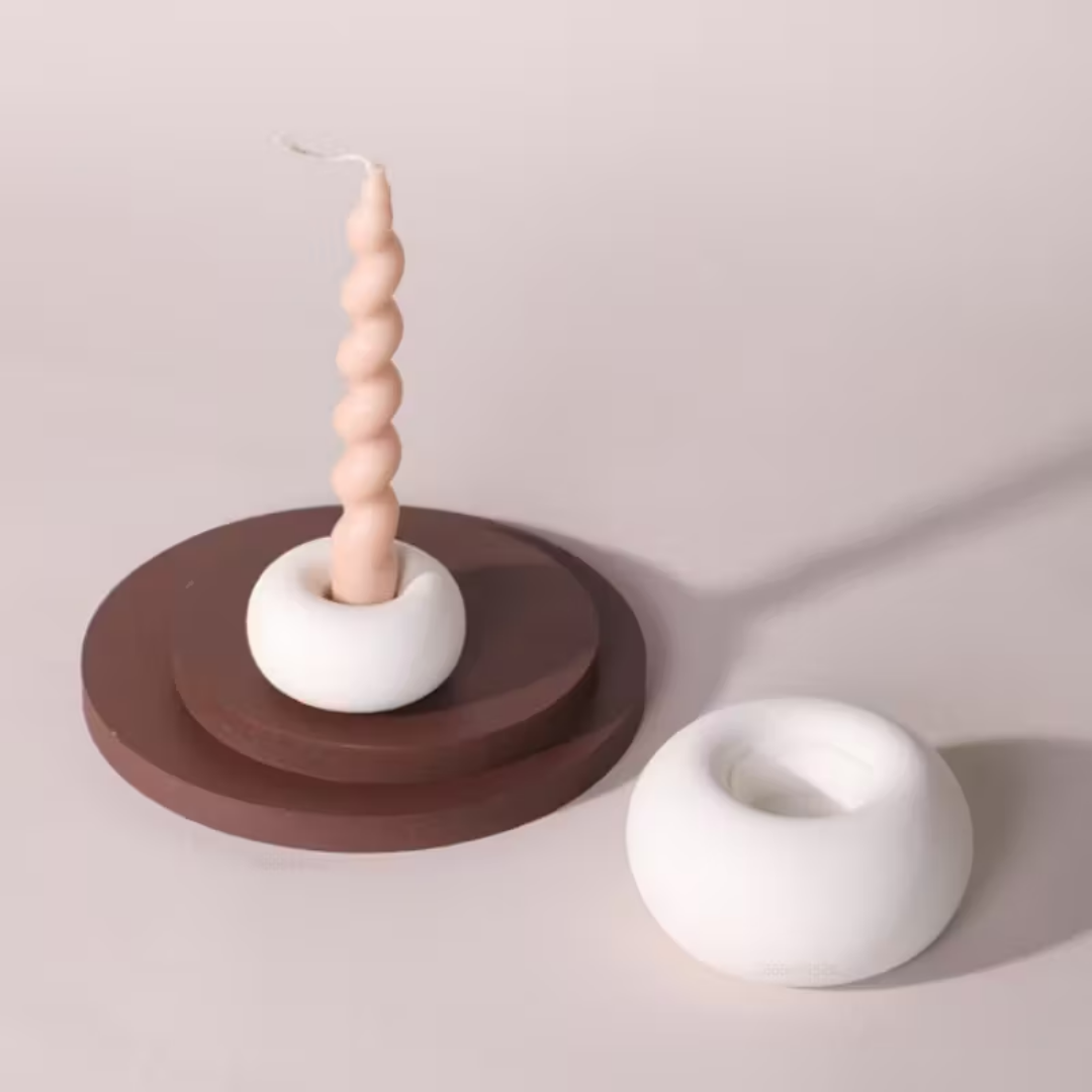 Craftto  Modern Minimalist Şamdan Silikon Kalıbı