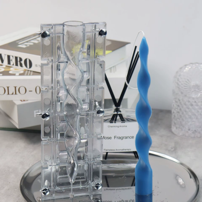 Craftto Su Dalgası Akrilik Şamdan Mum Kalıbı