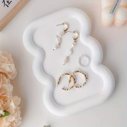 Craftto Dekoratif Takı ve Aksesuar Tabağı Silikon Kalıbı