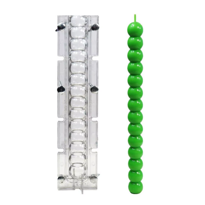 Craftto Yuvarlak Toptop Akrilik Şamdan Mum Kalıbı