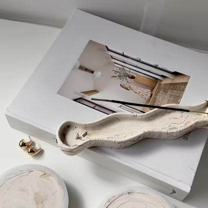 Craftto Dalgalı Modern Stil Tütsülük Silikon Kalıbı