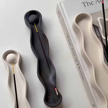 Craftto Dalgalı Modern Stil Tütsülük Silikon Kalıbı